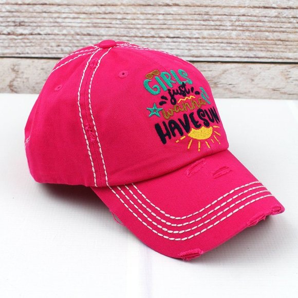 NWT "Girls Just Wanna" Cap - Picture 2 of 3